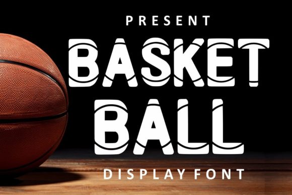 Basket Ball: A Bold and Sporty Display Font for Creative Projects