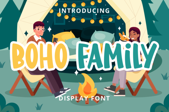 Boho Family: A Playful Font for Every Creative Project