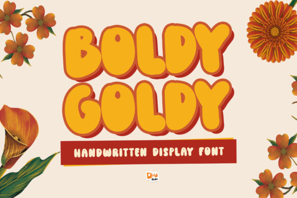 Boldy Goldy: A Friendly Display Font for Creative Projects