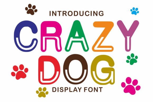 Crazy Dog: A Bold, Fun Font for All