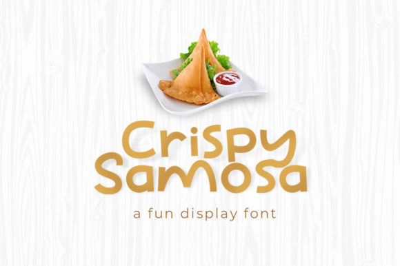 Crispy Samosa: A Playful Font for Creative Projects