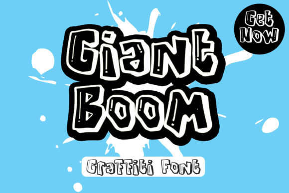 Giant Boom: A Bold Font for Urban Design and Creative Expression