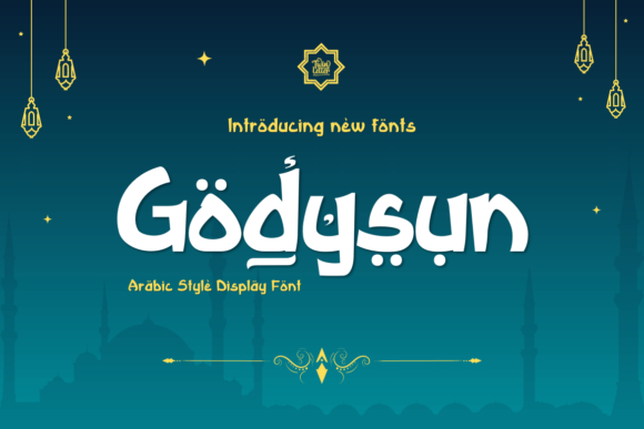 Godysun: The Perfect Arabic and Islamic Decorative Design Font