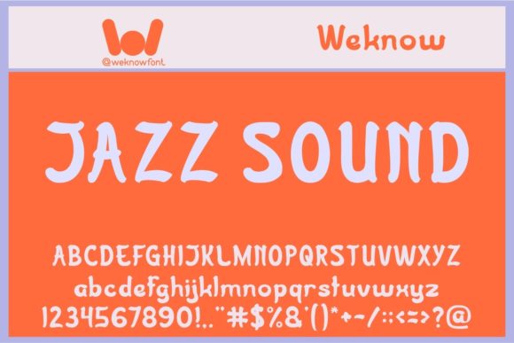 Jazz Sound: A Stylish Font for Creative Projects