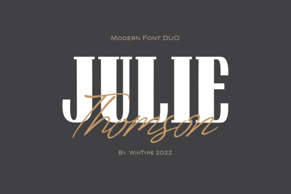 Julie Thomson: A Charming Pair for Creative Projects