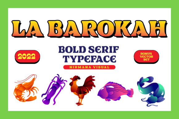 La Barokah: A Bold and Stylish Display Font for Creative Projects