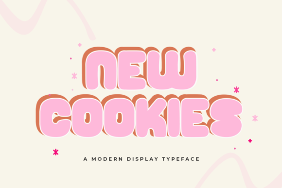 New Cookies: A Playful Font for Creative and Educational Projects