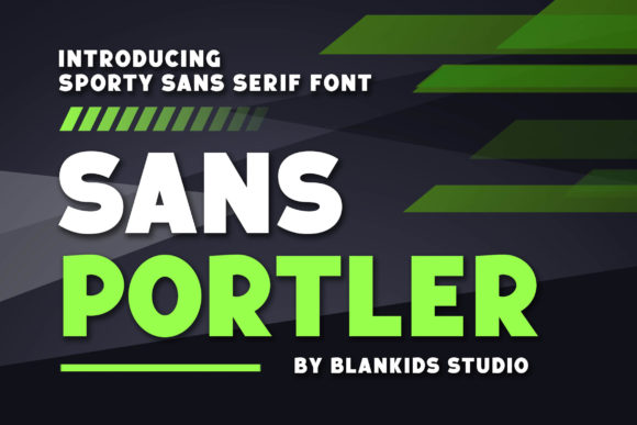 Sans Portler: A Bold, Thick, and Versatile Display Font for Every Project