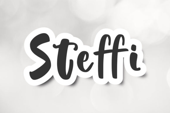 Steffi: A Font with Heart